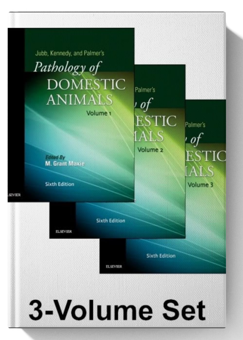 Jubb, Kennedy & Palmer’s Pathology of Domestic Animals: 3-Volume Set